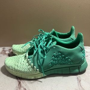 Nike Free Inneva Woven II SP Verde & Vapour Green 9.5 sneakers/trainers/shoes